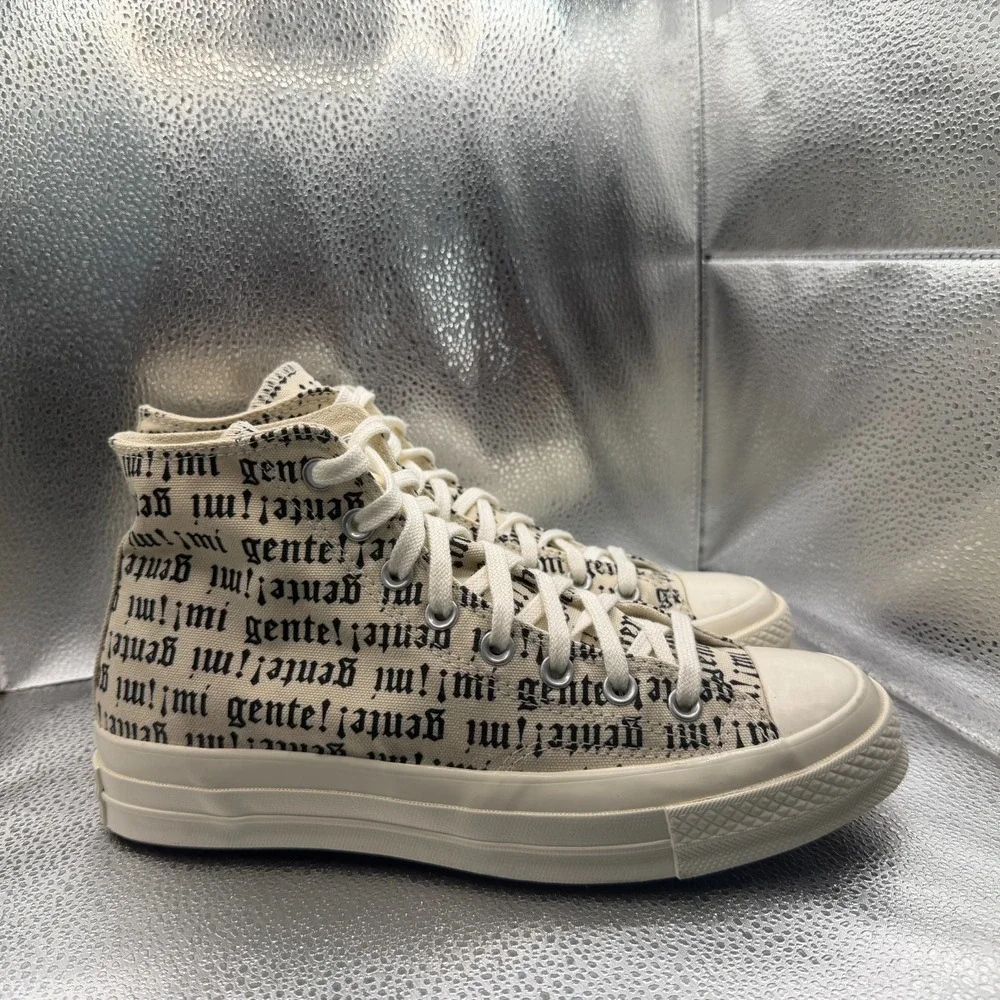 Size 7.5M/9.5W Converse Chuck‎ 70 Hi Mi Gente Natural Ivory Unisex Shoes 168172C